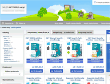 Tablet Screenshot of antywirus.net.pl